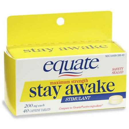 Equate Stay Awake Tablets 40-Count