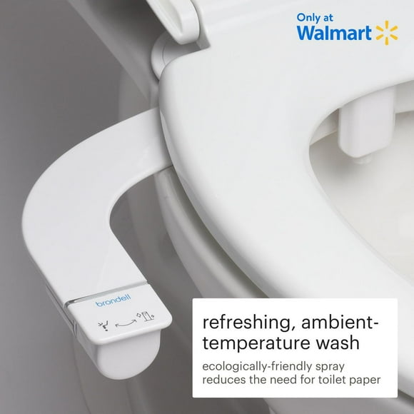 Rinslet Single Nozzle Bidet Attachment, Bidet Attachment