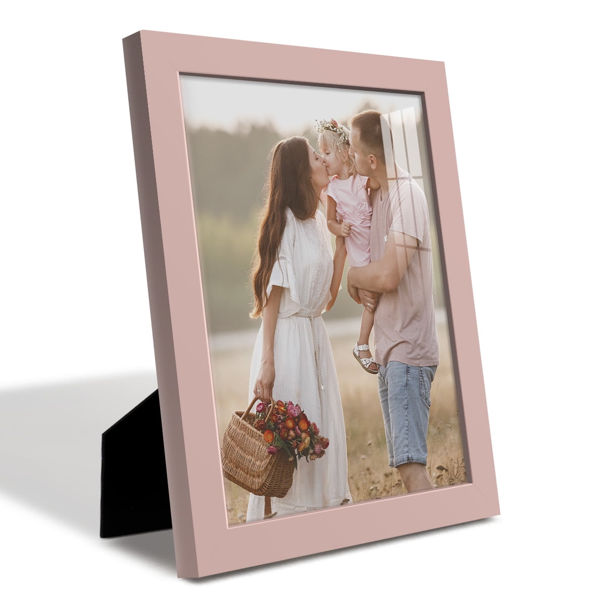 Wexford Home Modern 8" x 10" Pink Picture Frame (Set of 6)