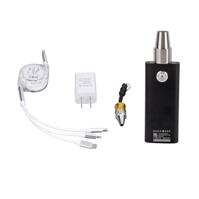 Luz de identificación de Jade profesional, fuente de luz LED de 3 niveles, carga USB, luz LED de identificación de joyería para el hogar