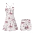 thumbnail image 5 of Yuyamidu Pink Bow Women Athletic Dress Summer Tennis Golf Dresses for Women Size XS Heart Workout Active Sports Dress and Built in Shorts with Pocket, 5 of 7