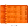 thumbnail image 2 of Hot Sale!Oven Tool Mat Dust-proof Cleaning Mat Barbecue Plate Silicone Protective Mat Oven Side Rack Silicone Mat, 2 of 2