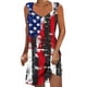 thumbnail image 1 of Vestido de Verano para Mujeres, Moda Color Sólido Bolsillo sin Mangas Vestido Casual Cuello en V Hecho de Poliéster Ligero para Primavera Verano, Vestido de Verano Casual, 1 of 5
