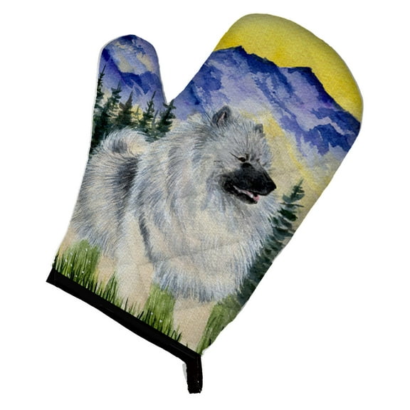 Keeshond Oven Mitt