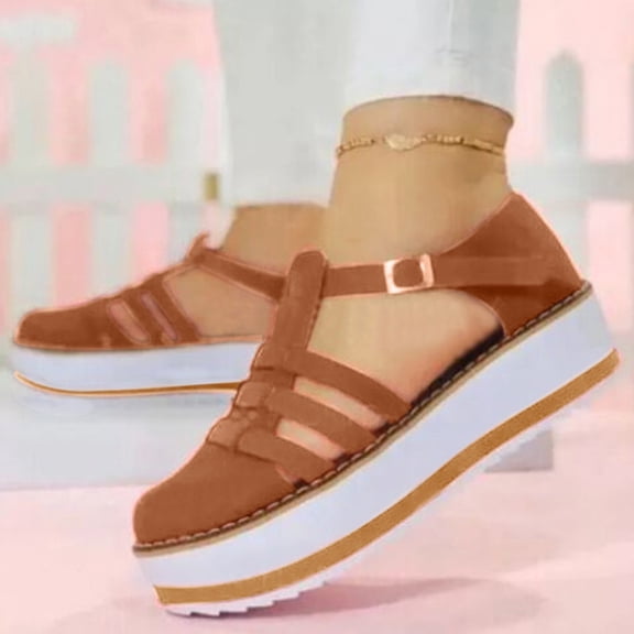 Vedolay Summer Loafers Womens Casual Shoes Flat Nurse Shoes Comfortable Walking Knit Loafer Sneaker,Brown 9