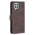 thumbnail image 3 of For Samsung Galaxy A22 4G Magnetic Clasp RFID Blocking Anti-Theft Leather Case with Holder & Card Slots & Wallet(Brown), 3 of 3