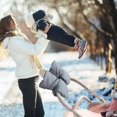 thumbnail image 3 of 1 Pair Stroller Gloves Universal Pram Hand Muffs, Anti-freeze Stroller Mittens Cart Gloves, 3 of 5