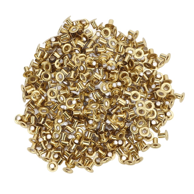Sewing Rivets, Easy Installation Smoothing Surfaces Hollow Rivets For DIY Crafts For Clothing Modification 2.3x4x5mm
