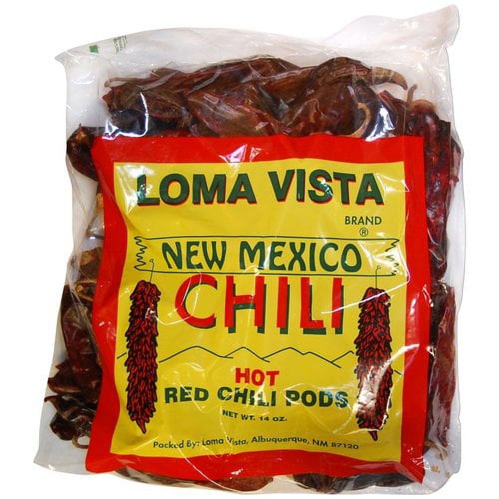 Loma Vista New Mexico Red Hot Chili Pods, 14 oz - Walmart.com
