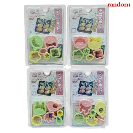 

Ostrifin 1 Set Cartoon Cute Sandwich Mould Animal Transport Shaped Bread Rice Ball Mold Baking