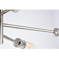 thumbnail image 2 of Nebula 1 Light Bath Sconce in Brass and White Fabric Shade, 2 of 5