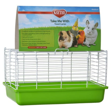 Rodent Cage - Super Pet-Take Me With Travel Carrier- Blue/white 12x7x6 In (Case of 6 )