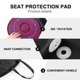 thumbnail image 4 of FRCOLOR 360 Degree Rotating Seat Cushion for Car Office Home Lightweight Comfortable Breathable Pad, 4 of 7