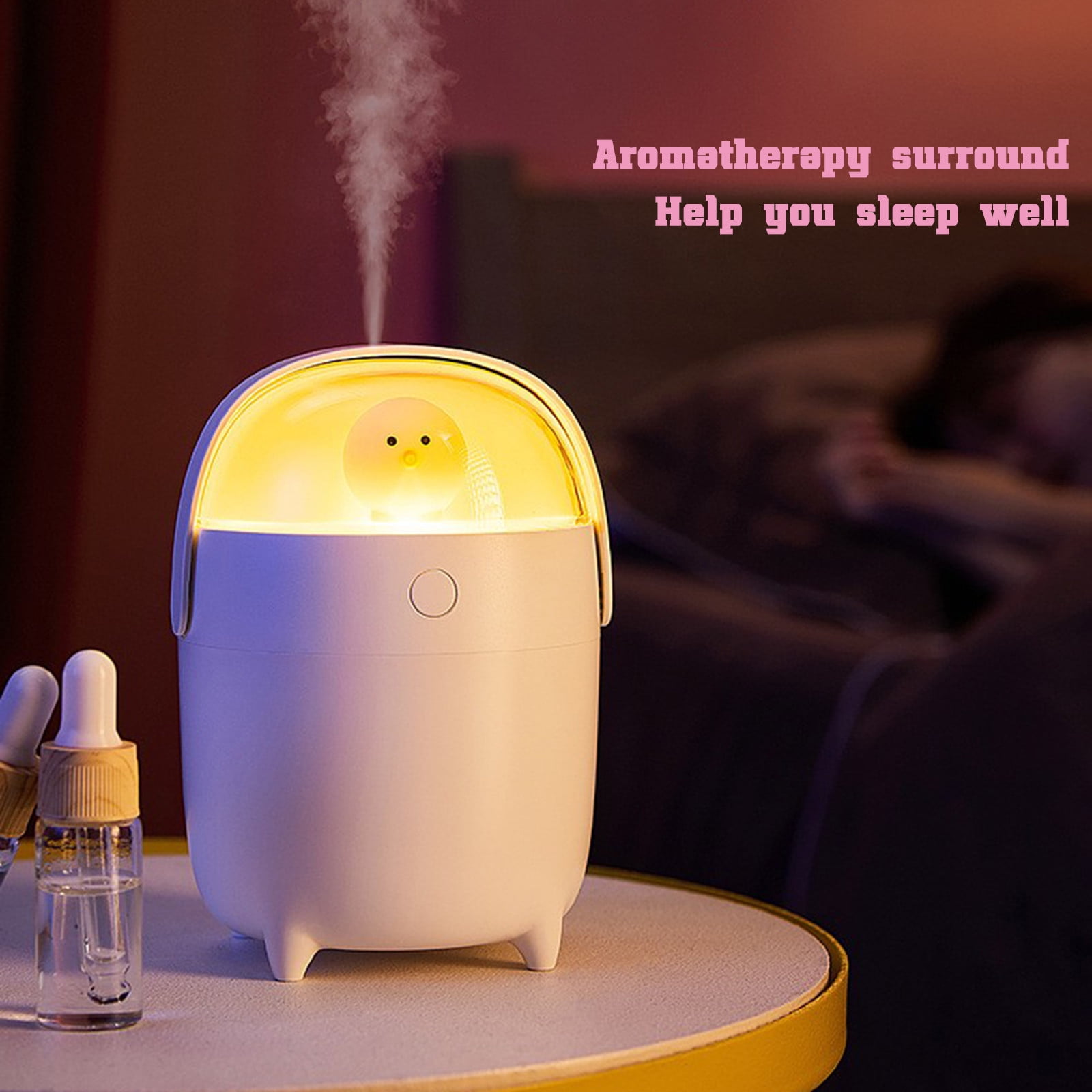 0.2 Gal. 2-in-1 Ultrasonic Cool Mist Humidifier & Aroma Diffuser for Small  Rooms - Crane USA