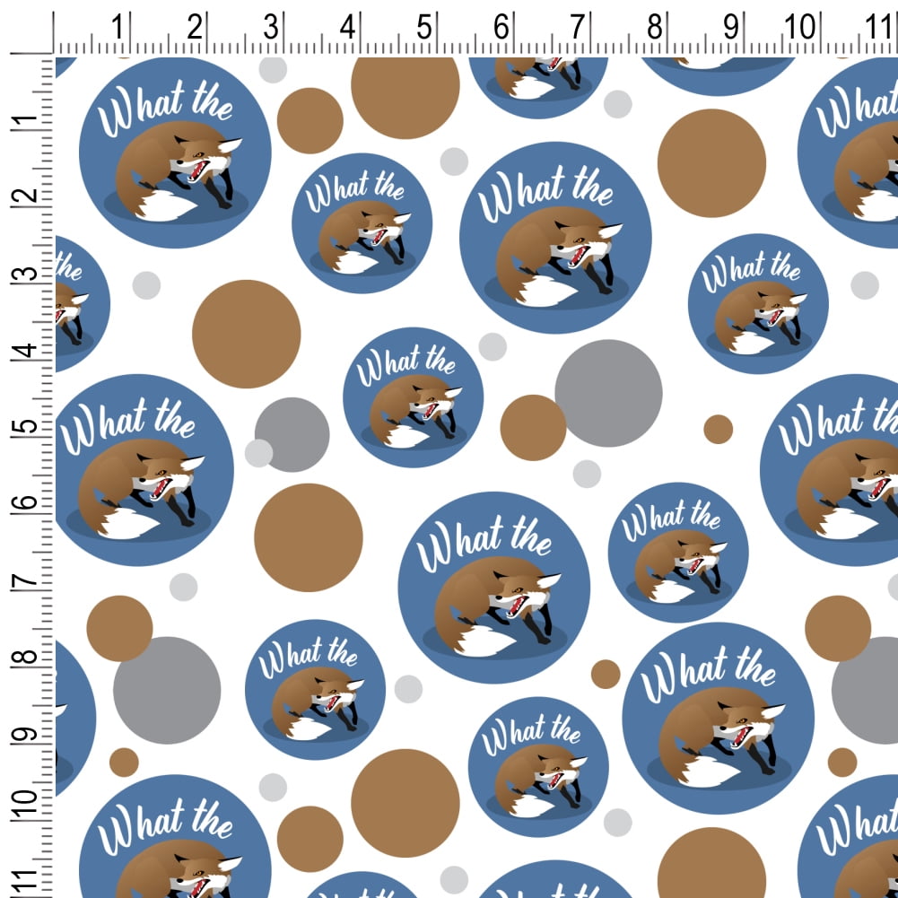 Brown Fox What The Pun Funny Premium Gift Wrap Wrapping Paper Roll