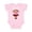 AD-Pink, variant on Inktastic Monkey 1st Birthday 1 Year Old Girl Girls Baby Bodysuit
