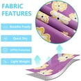 thumbnail image 4 of Biwisy Mens Swim Trunks Quick Dry Swim Shorts with Mesh Lining Funny Beach Shorts, 4 of 6