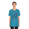 thumbnail image 4 of True Love Valentine's Day Unisex Jersey Short Sleeve Tee, 4 of 10