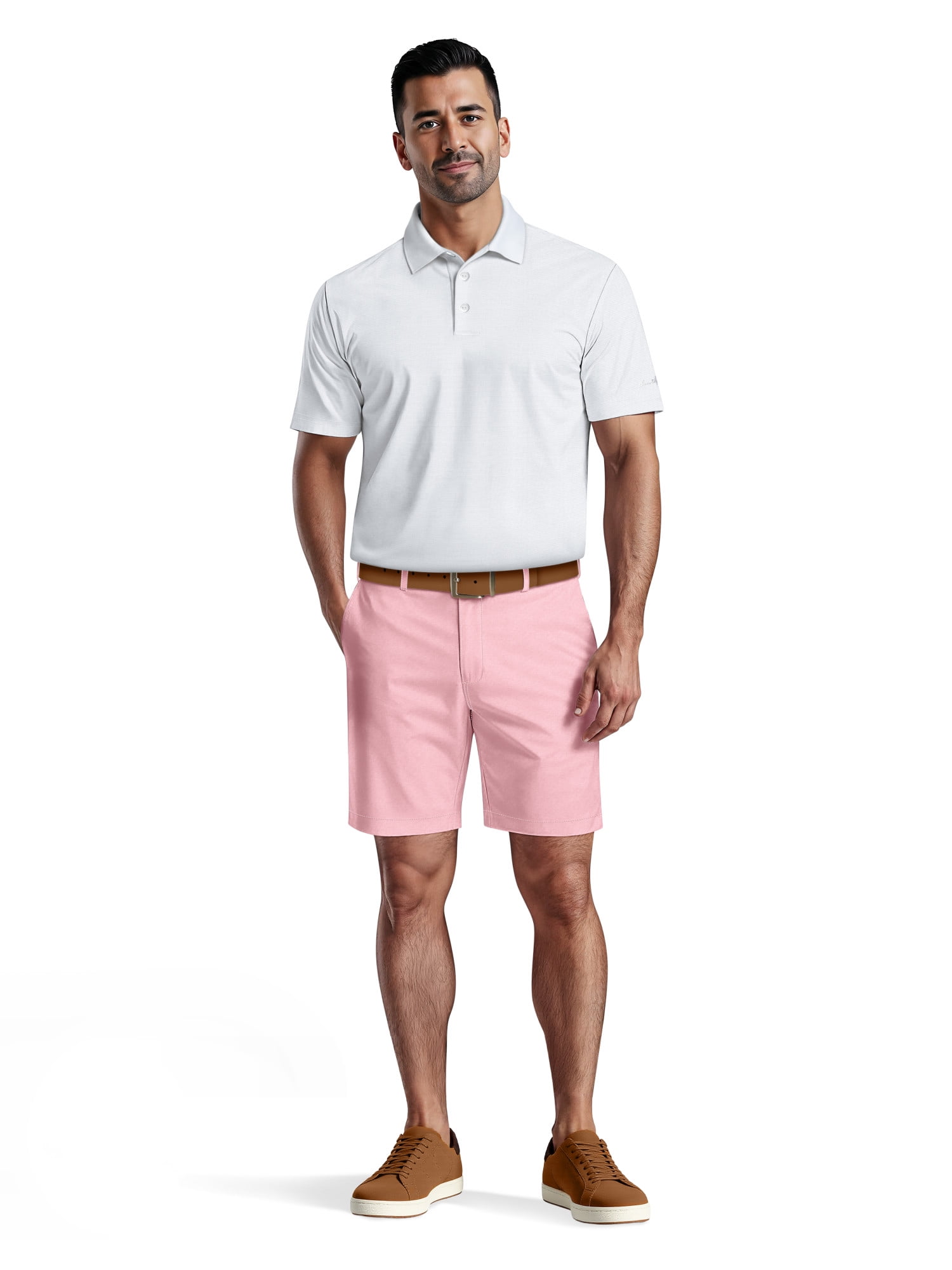 Ben Hogan Men's & Big Men's Stretch Golf Shorts with Active Waistband, 7" & 9" Inseams, Sizes 30-50