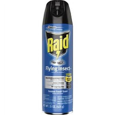 Raid Flying Insect Insecticide Spray, 15 fl oz, 5 Count