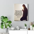 thumbnail image 5 of Scripture Walls 1 John 4:15 Son of God Bible Verse Canvas Christian Wall Art Ready to Hang Unframed, 5 of 12