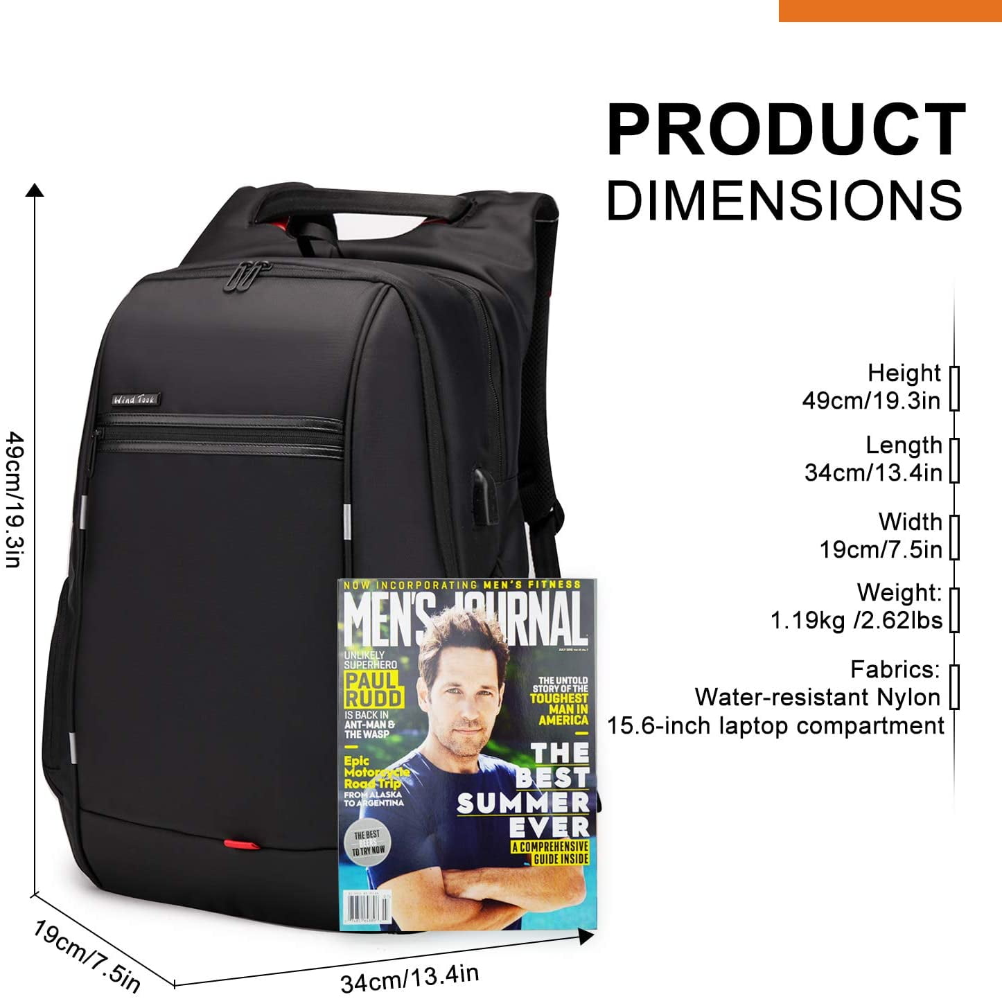 backpack battery charger