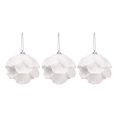 thumbnail image 2 of 2 piezas/3 piezas de adornos de bolas navideñas blancas, guirnalda para puerta, accesorios de espuma para Navidad 3 piezas de pétalos grandes, 2 of 8