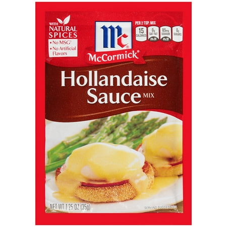 (2 Pack) McCormick Hollandaise, 1.25 OZ (Pack of (Best Hollandaise Sauce Brand)
