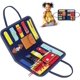 thumbnail image 1 of Tablero ocupado, tablero sensorial de habilidades básicas para niños pequeños Aprende a mejorar las habilidades motoras finas Juguetes educativos tempranos Montessori Afortunado Sencillez, 1 of 5