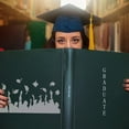 thumbnail image 6 of 2pcs Graduation Stencil for Painting 11.8×11.8inch College Graduates Stencil with Paint Brush Graduation Cap Diploma Templates Paper Fabric Wall Decor Mixed Color, 6 of 9