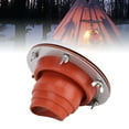 thumbnail image 1 of Kit de Gato para estufa de Tienda, Kit de conducta de humos para techo con tapajuntas de tubo de silicona, resistente al calor Hasta 280 C, ideal para tiendas de Campaña,, 1 of 7