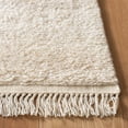 thumbnail image 3 of SAFAVIEH Casablanca Carbrey Solid Wool Runner Rug, Beige, 2'3" x 8', 3 of 10