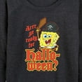 thumbnail image 3 of SpongeBob SquarePants - Arrr Ye Ready For Halloween - Women's Lightweight French Terry Long Sleeve Shirt, 3 of 6
