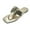 Gold, variant on OAVQHLG3B Women's Clip Toe Slippers Shoes Comfy Sandals Casual Comfortable Beach Sandals