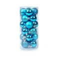 thumbnail image 2 of Ludlz Shatterproof 24Pcs Christmas Ball Ornaments Packed in Plastic Barrel Shatterproof Christmas Tree Balls Ornament use for Christmas Small Tree Ornaments Wedding Birthday, 2 of 8