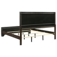 thumbnail image 5 of Kauffman Wood Eastern King Panel Bed Dark Cocoa, 5 of 9