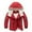 Brick Red, variant on REDARER Boys Winter Lined Jacket with Zipper Thickened Warm Padded Coat Outerwear for Children and Youth,Size:13-14 Years