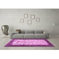 thumbnail image 3 of Ahgly Company Indoor Square Animal Purple Traditional Area Rugs, 6' Square, 3 of 4