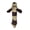 B, variant on mdesiwst Plush Animal Dog Toy Squeaky Stuffed Long Animal Dogs Chew Toy for Puppy Teething Tug-of-War Interactive Play