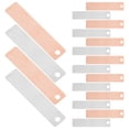 thumbnail image 3 of KAKOWELY zinc anode sheet 20pcs Pure Copper Zinc Anode Set Copper Zinc Sheet Electrode Strips Scientific Experiment Zinc Copper Electrode Strip For Electroplating Plating, 3 of 5