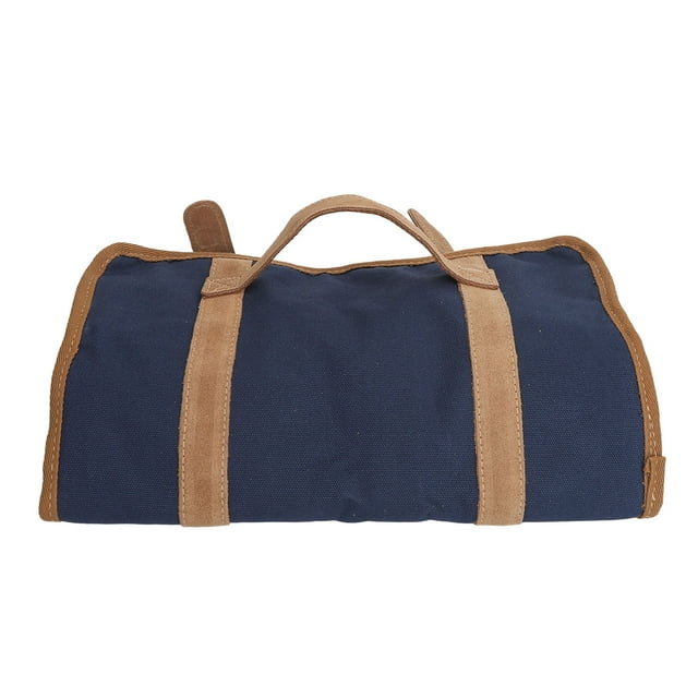 Travel Bartender Bag, Portable Large Capacity Bartender Kit Bag Bartending Tool Canvas Travel Bag with Adjustable Shoulder Strap, Bar Case Bag for Carrying Bar Tools