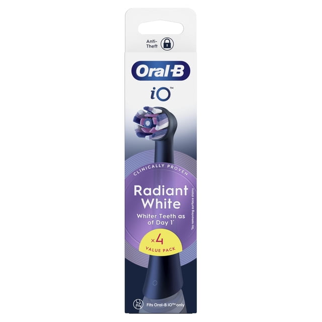 Cabezales de cepillo de repuesto Oral-B iO Series Radiant White