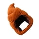thumbnail image 3 of Naiovety Gorro para caca entretenido, novedad, gorro de taburete falso de felpa, tocado completo, accesorios para fotografía de fiesta Kits de decoración para fiestas, 3 of 6