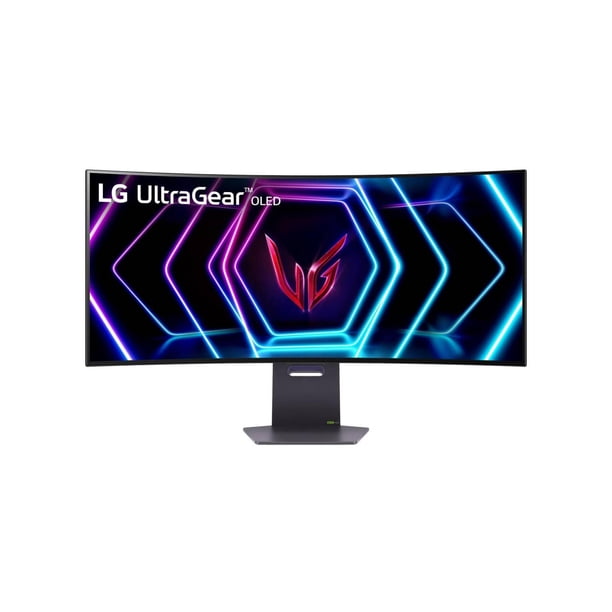 Monitor Gamer 39" LG UltraGear 39GS95QE 0.03ms 240Hz Ultra Wide QHD OLED HDMI 2.1 DisplayPort 1.4 Adaptive Sync