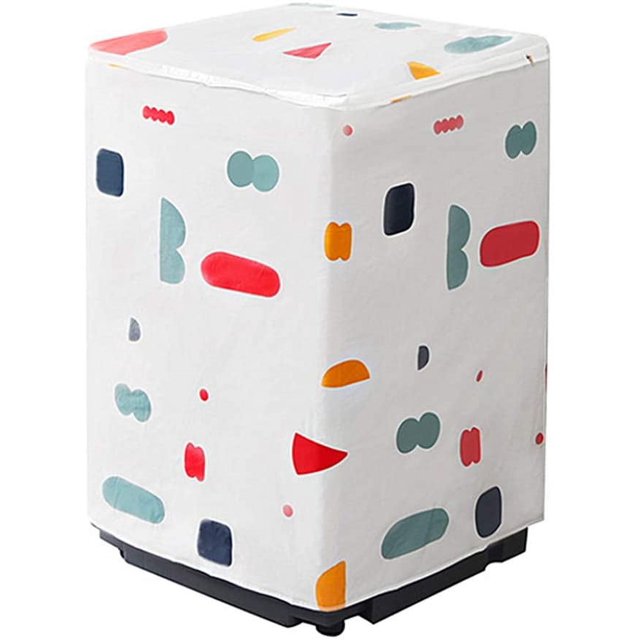 Funda para lavadora, funda para lavadora a prueba de polvo e impermeable, funda protectora para lavadora (carga superior)