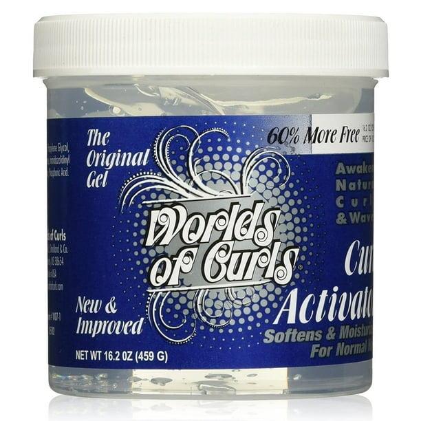 Worlds Of Curls Curl Activator Regular Gel, 16.2 Oz
