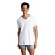 thumbnail image 2 of Fruit of the Loom - Camiseta con cuello en V Stay Tucked para hombre, ropa interior para hombre alto - Blanco, paquete de 6 tallas grandes EE. UU., 2 of 4
