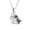 Black, variant on Necklaces for Women 2026 Fashion Cute Hugging Dog Pendant Necklace Dog Lovers Jewelry Gift