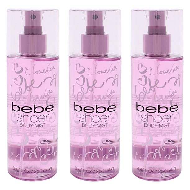 Bruma Corporal Bebe Bebe Sheer Pack de 3 8.4 oz Bruma Corporal 8.4 oz