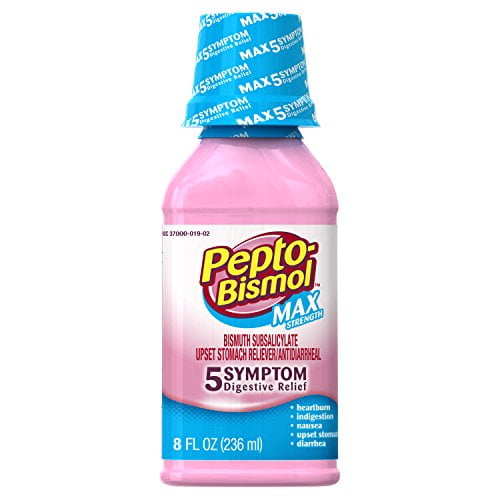 Pepto Bismol Liquid Maximum Strength 8 OZ